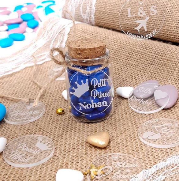 Custom Clear Plexi Labels - Minimum Quantity: 50 Pieces