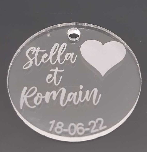 Custom Clear Plexi Labels - Minimum Quantity: 50 Pieces