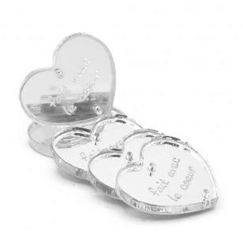 Personalized Silver Plexi Labels