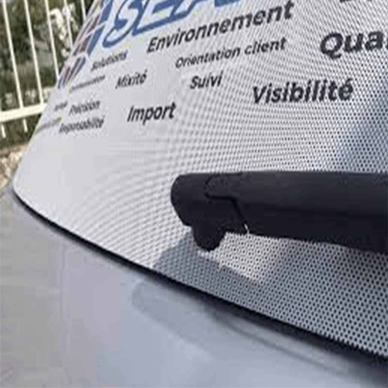 Vinyle Microperforé - One Way