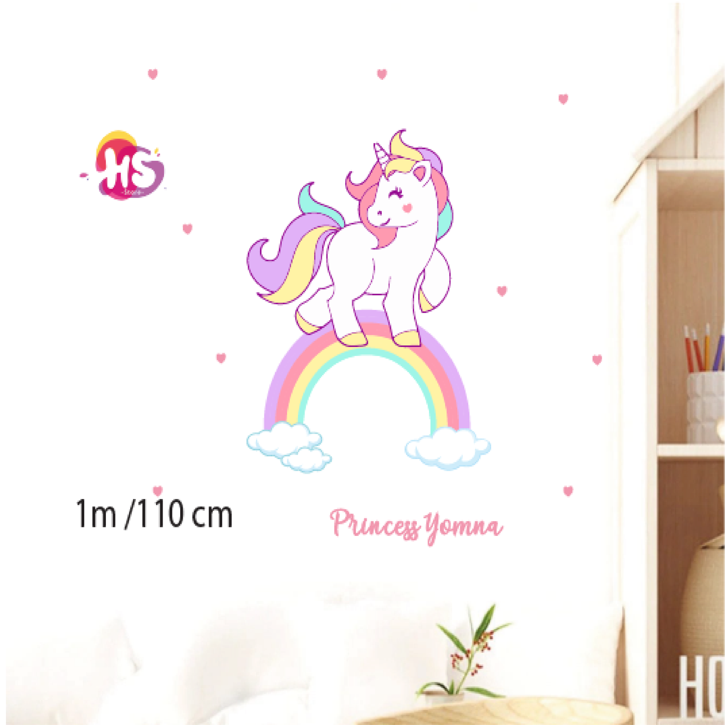 S67 Stickers: Personalized Wall Decor for Children's Rooms