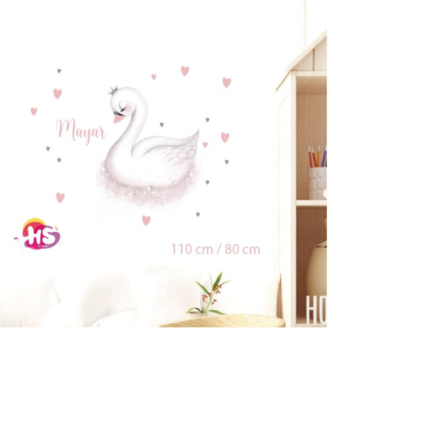 S65 Stickers: Personalized Wall Decor for Children's Rooms