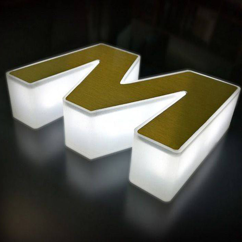 Luminous 3D Letters