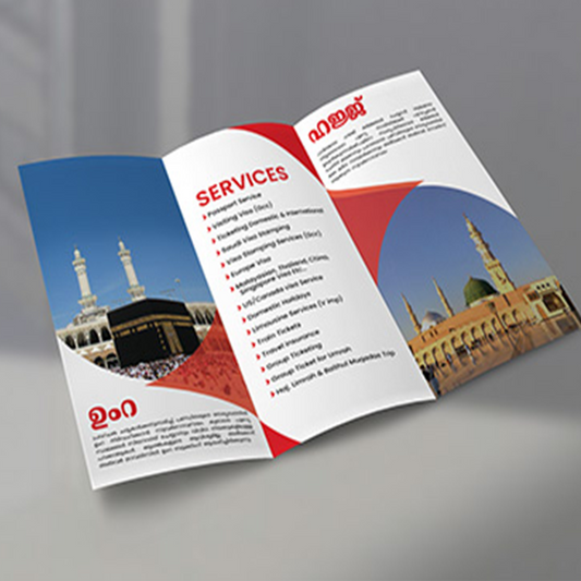 Brochure Dépliante A4