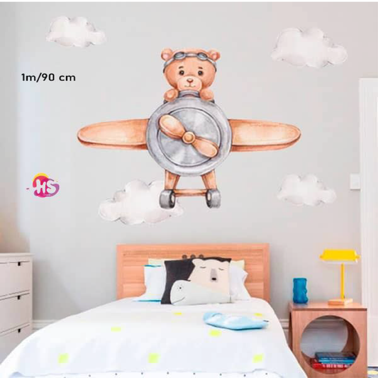 Stickers S49 : Décor Mural Personnalisé pour la Chambre d'Enfant