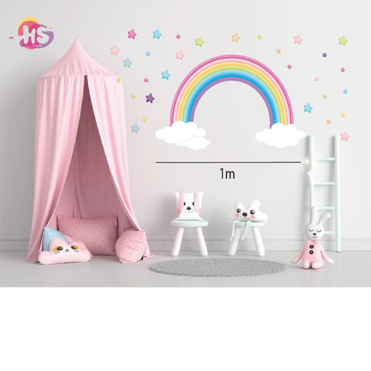 Stickers S54 : Décor Mural Personnalisé pour la Chambre d'Enfant