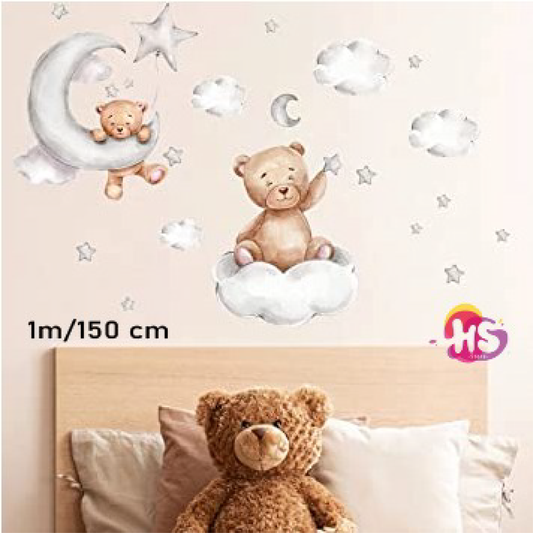 Stickers S61 : Décor Mural Personnalisé pour la Chambre d'Enfant