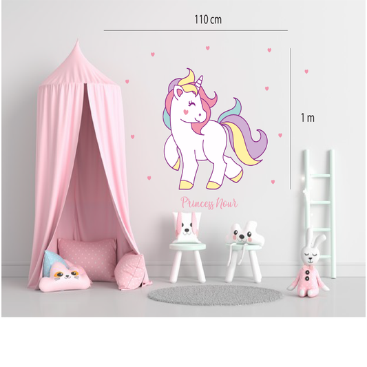 Stickers S68 : Décor Mural Personnalisé pour la Chambre d'Enfant