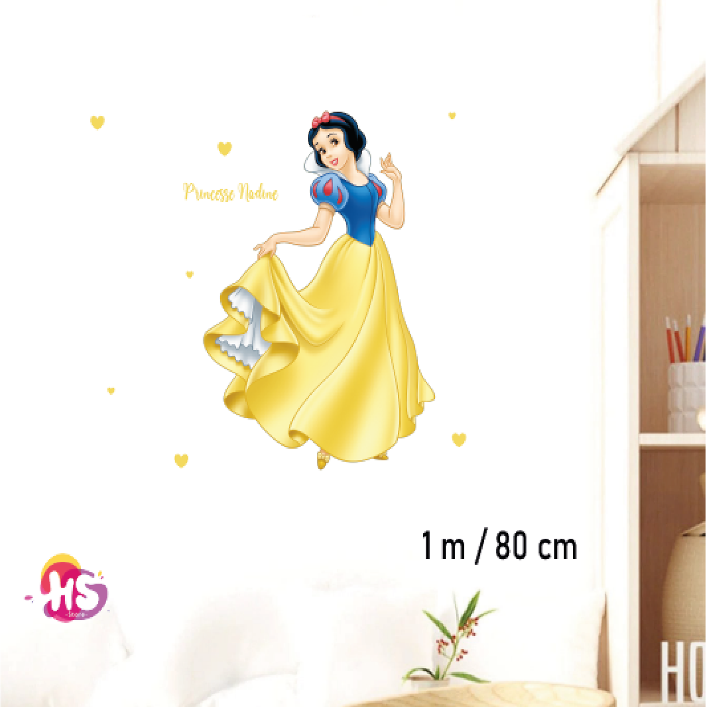 Stickers S77 : Décor Mural Personnalisé pour la Chambre d'Enfant