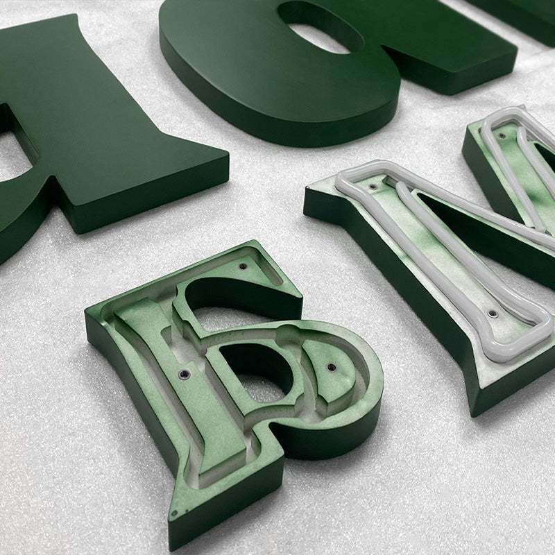 Lettres en PVC Rétro-Éclairées