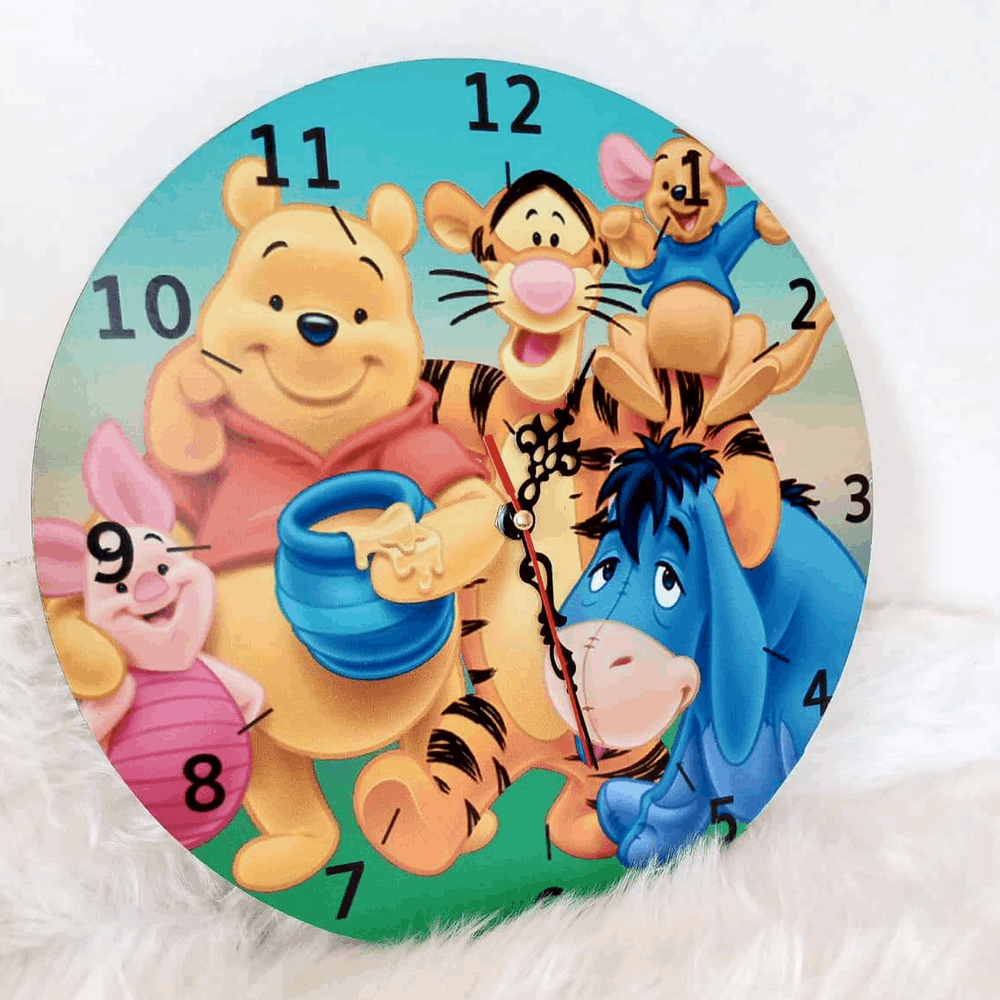 Montre Murale Enfant Personnalisée