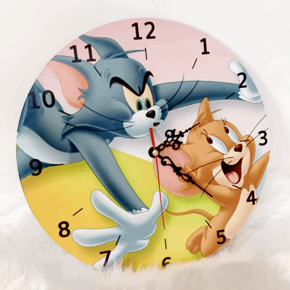 Montre Murale Enfant Personnalisée