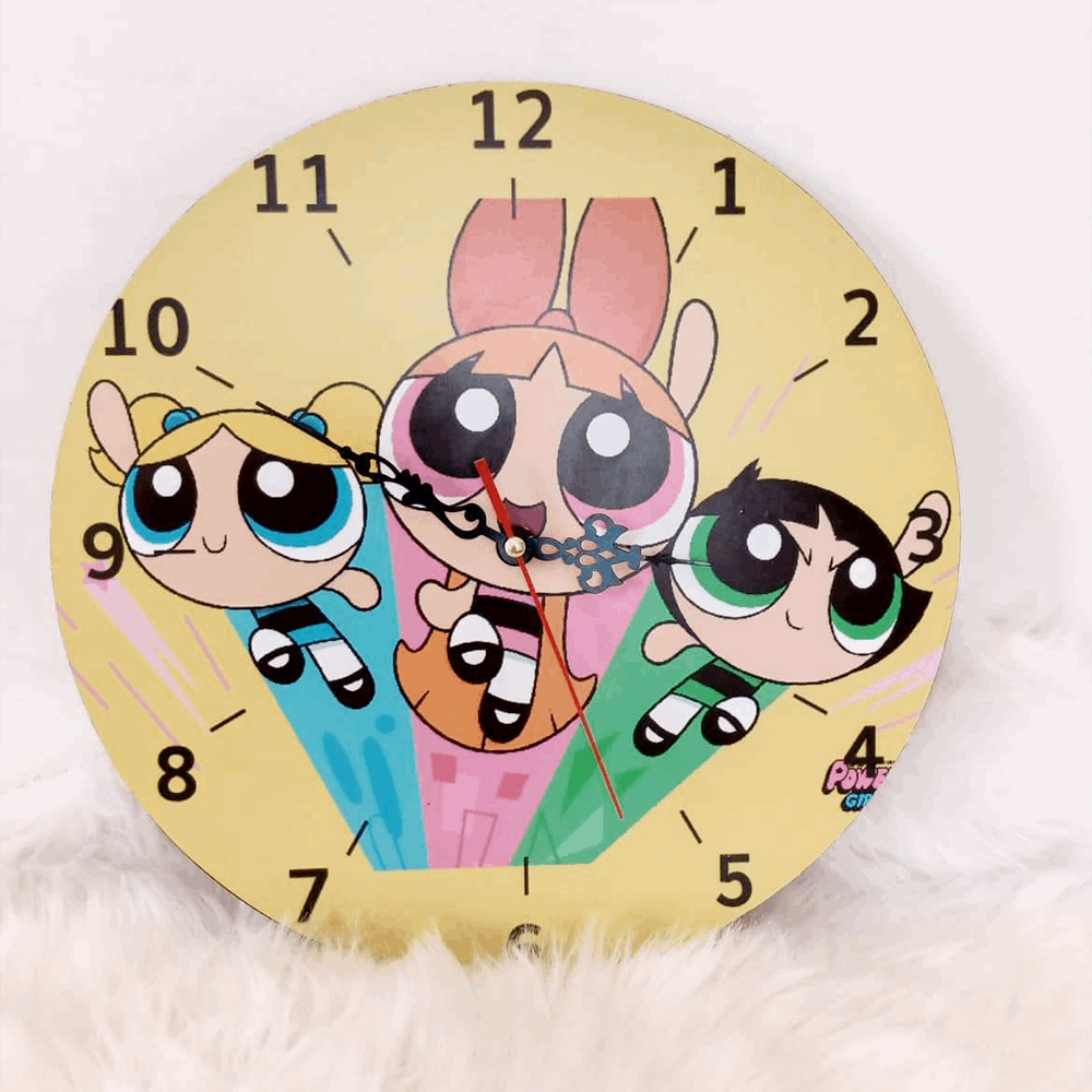 Montre Murale Enfant Personnalisée